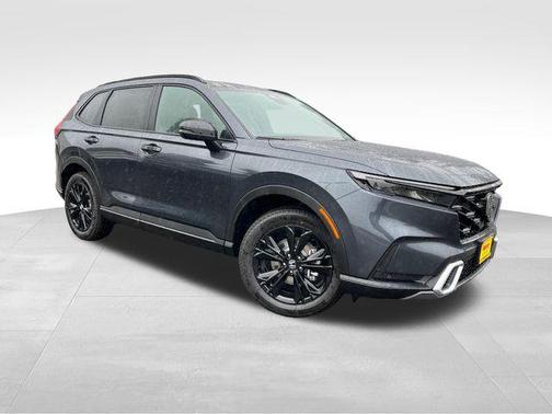 Gray Metallic 2026 Honda CR-V Hybrid Sport Touring AWD