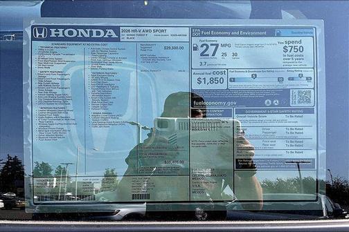 2026 Honda HR-V AWD Sport