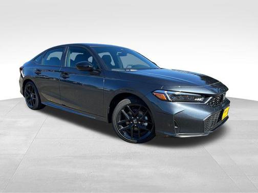 Gray Metallic 2026 Honda Civic Hybrid Sport
