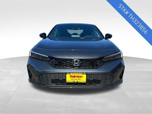 Gray Metallic 2026 Honda Civic Hybrid Sport