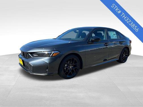 Gray Metallic 2026 Honda Civic Hybrid Sport