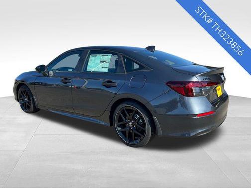 Gray Metallic 2026 Honda Civic Hybrid Sport