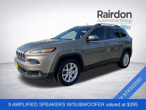 Light Brownstone Pearlcoat 2017 Jeep Cherokee Latitude