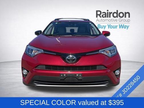 Ruby Flare Pearl 2018 Toyota RAV4 Limited