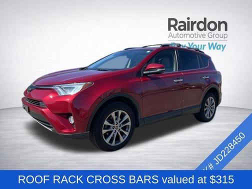 Ruby Flare Pearl 2018 Toyota RAV4 Limited