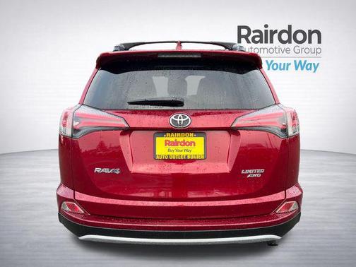 Ruby Flare Pearl 2018 Toyota RAV4 Limited