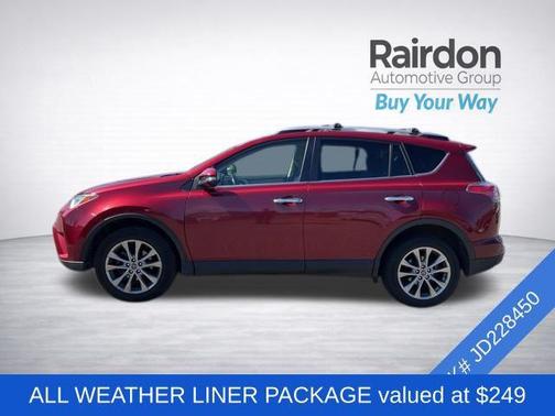 Ruby Flare Pearl 2018 Toyota RAV4 Limited