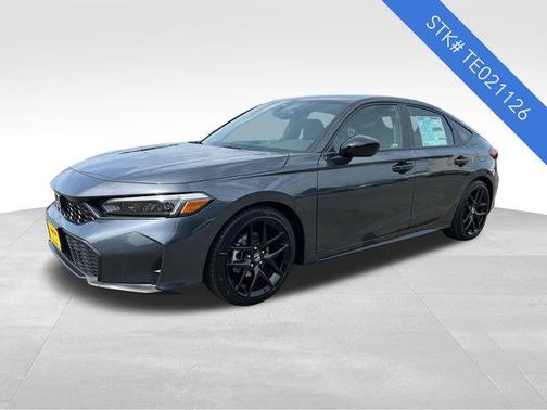 Meteorite Gray Metallic 2026 Honda Civic Sport