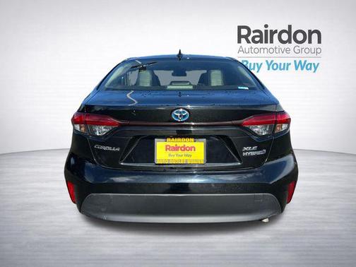 Midnight Black Metallic 2024 Toyota Corolla Hybrid XLE