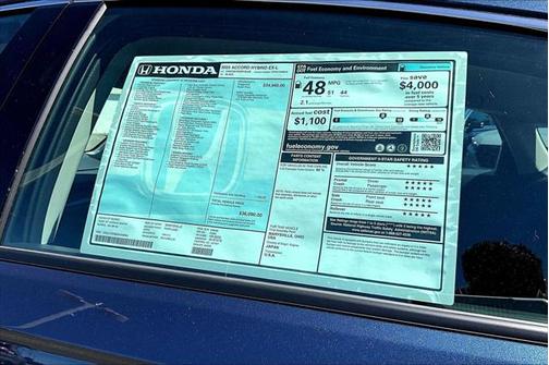 2025 Honda Accord Hybrid EX-L
