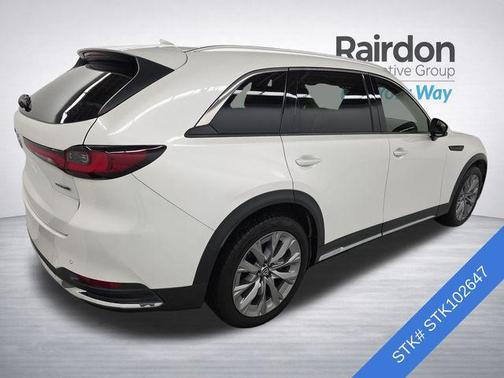 Rhodium White Premium 2024 Mazda CX-90 3.3 Turbo Premium