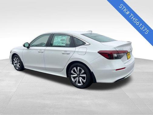 Platinum White 2026 Honda Civic LX