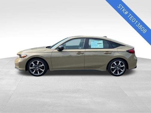 Sand Dune Pearl 2026 Honda Civic Hybrid Sport Touring