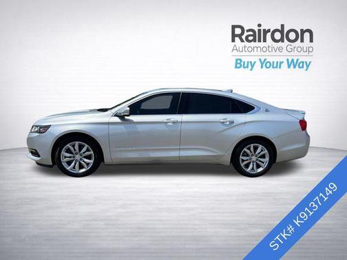 Silver Ice Metallic 2019 Chevrolet Impala 1LT