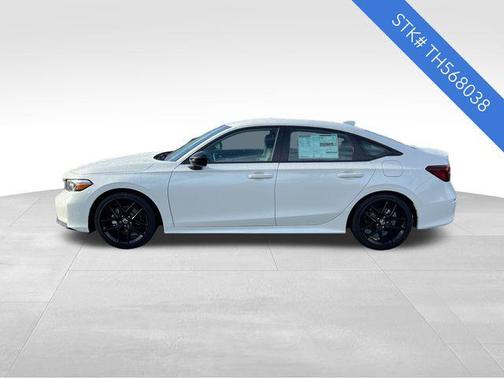 Platinum White Pearl 2026 Honda Civic Sport