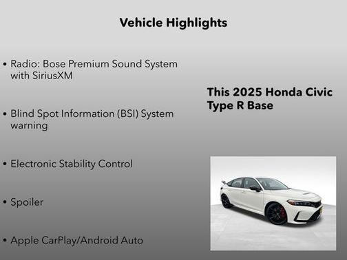 2025 Honda Civic Type R Base