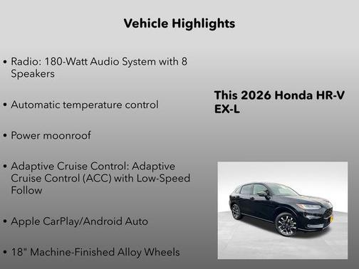 2026 Honda HR-V EX-L