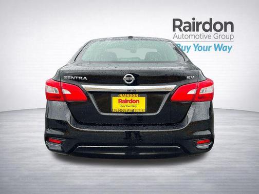 Super Black 2017 Nissan Sentra SV