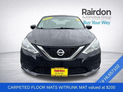Super Black 2017 Nissan Sentra SV