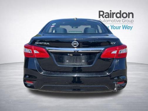 Super Black 2017 Nissan Sentra SV