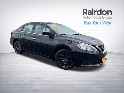 Super Black 2017 Nissan Sentra SV
