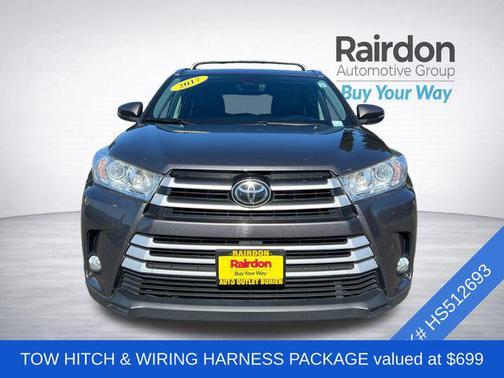 Predawn Gray Mica 2017 Toyota Highlander XLE
