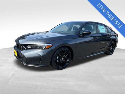 Meteorite Gray Metallic 2026 Honda Civic Sport