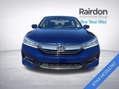 Vortex Blue Pearl 2017 Honda Accord Hybrid Touring