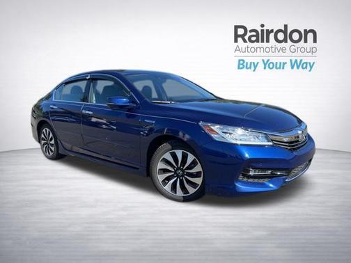 Vortex Blue Pearl 2017 Honda Accord Hybrid Touring