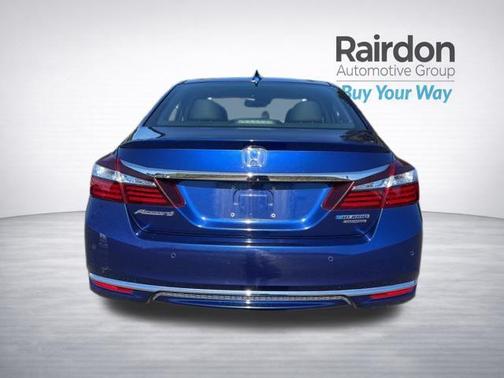 Vortex Blue Pearl 2017 Honda Accord Hybrid Touring