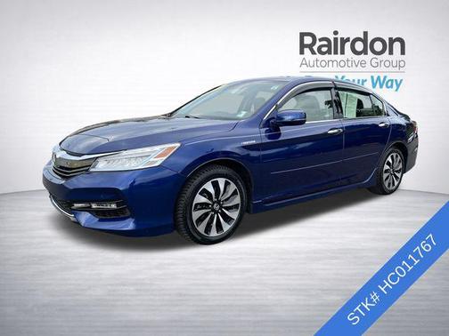 Vortex Blue Pearl 2017 Honda Accord Hybrid Touring