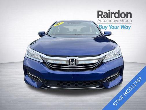 Vortex Blue Pearl 2017 Honda Accord Hybrid Touring