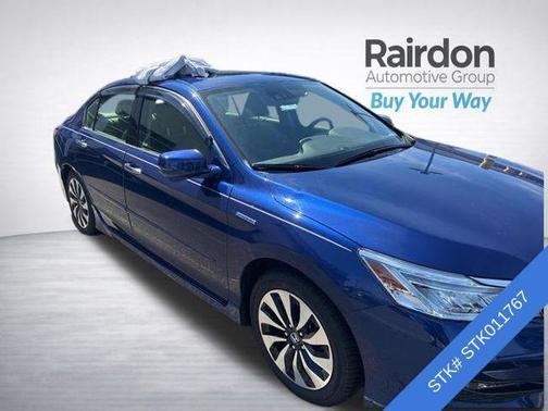 Vortex Blue Pearl 2017 Honda Accord Hybrid Touring