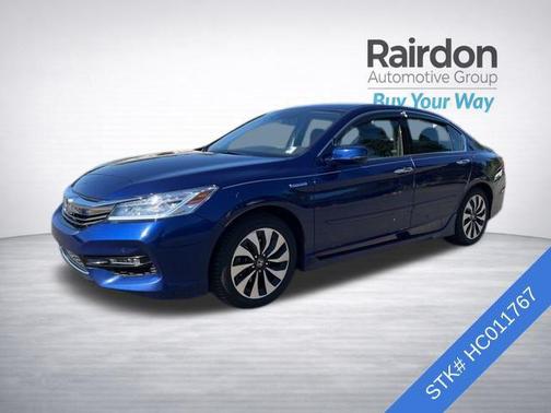 Vortex Blue Pearl 2017 Honda Accord Hybrid Touring