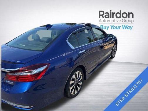 Vortex Blue Pearl 2017 Honda Accord Hybrid Touring