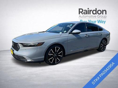 Urban Gray Pearl 2023 Honda Accord Hybrid Touring