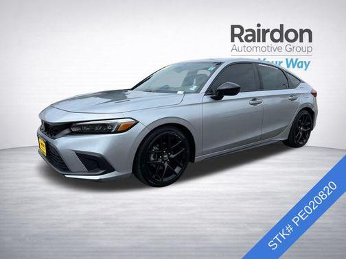 Lunar Silver Metallic 2023 Honda Civic Sport
