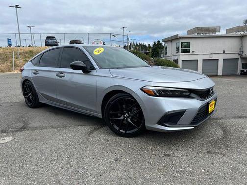 Lunar Silver Metallic 2023 Honda Civic Sport