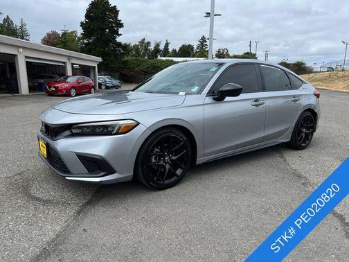 Lunar Silver Metallic 2023 Honda Civic Sport