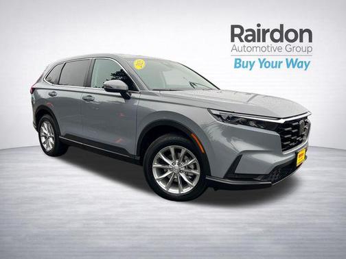 Urban Gray Pearl 2025 Honda CR-V EX-L AWD
