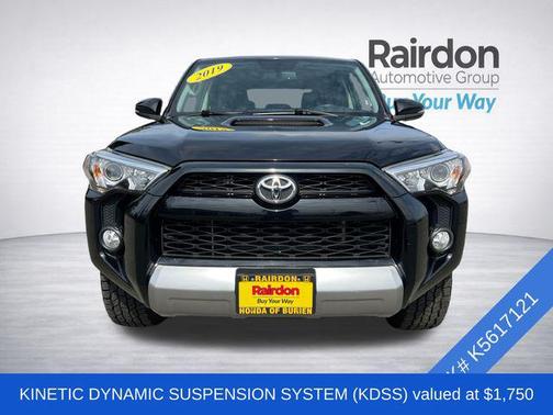 Midnight Black Metallic 2019 Toyota 4Runner TRD Off Road Premium