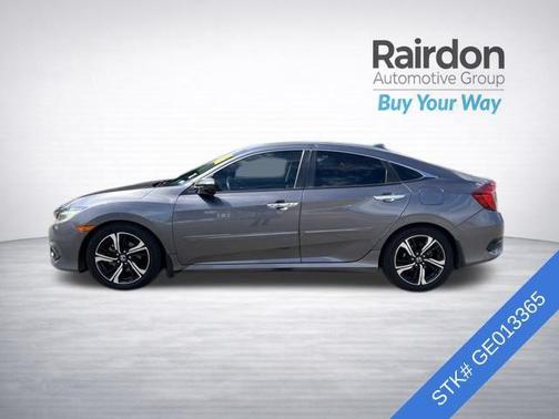Modern Steel Metallic 2016 Honda Civic Touring