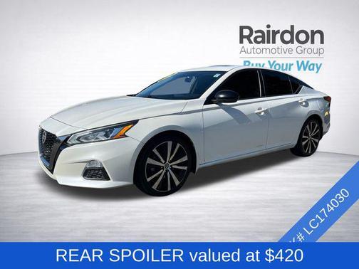 Pearl White Tricoat 2020 Nissan Altima SR FWD