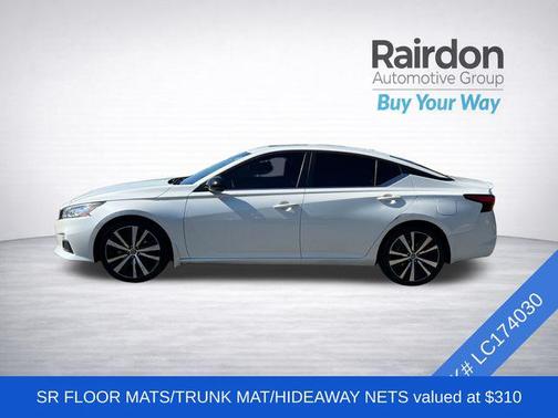 Pearl White Tricoat 2020 Nissan Altima SR FWD
