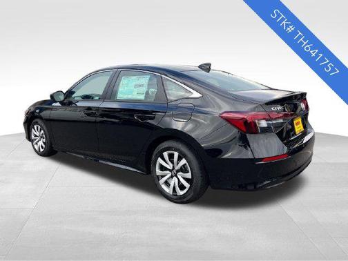Crystal Black Pearl 2026 Honda Civic LX