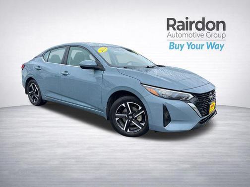 Atlantic Gray Metallic 2024 Nissan Sentra SV