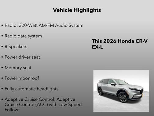 2026 Honda CR-V EX-L AWD