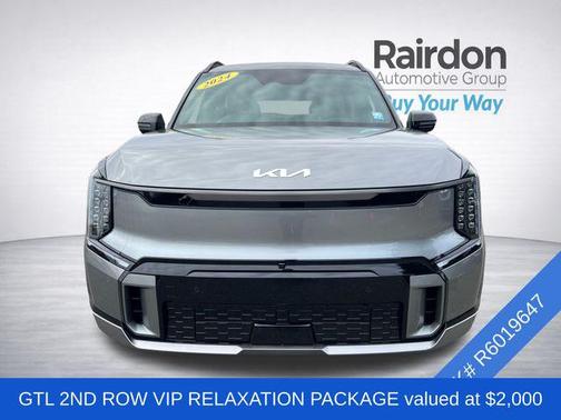 Pebble Gray 2024 Kia EV9 GT-Line