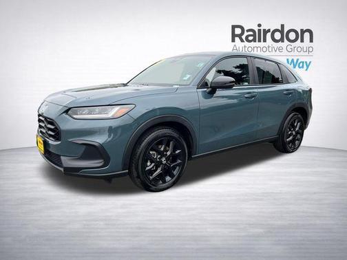 Nordic Forest Pearl 2023 Honda HR-V AWD Sport