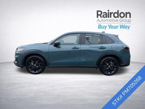 Nordic Forest Pearl 2023 Honda HR-V AWD Sport